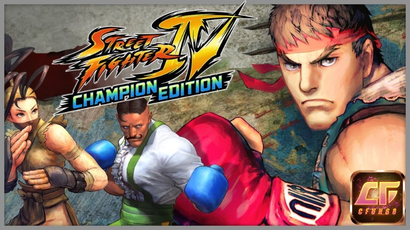 Street Fighter IV Champion Edition với các trận đấu kịch tính