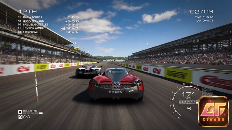 GRID Autosport được coi là tiêu chuẩn cho các tựa game đua xe hiện nay