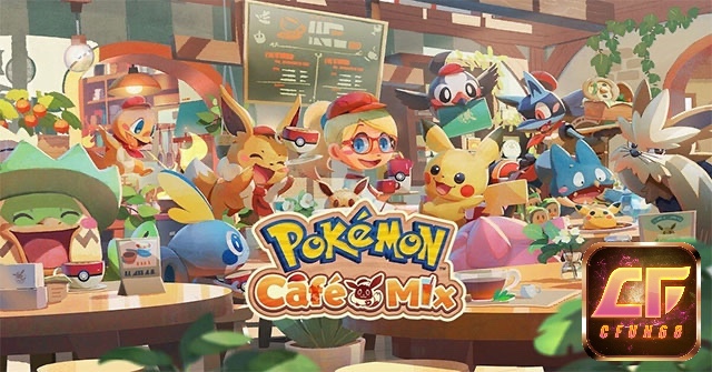 Pokemon Cafe Mix là tựa game pokemon mobile mang phong cách dễ thương thuộc thể loại giải đố 