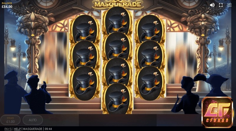 Masquerade slot lấy bối cảnh về một bữa tiệc hoá trang sang trọng của tầng lớp thượng lưu