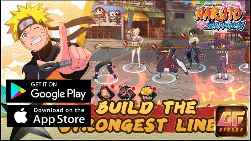 Game Naruto Mobile Game đã có sẵn trong chợ ứng dụng của điện thoại